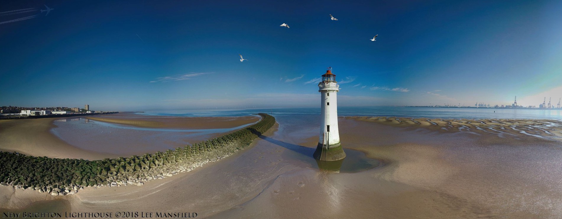 New Brighton Lighthouse or Perch Rock Lighthouse