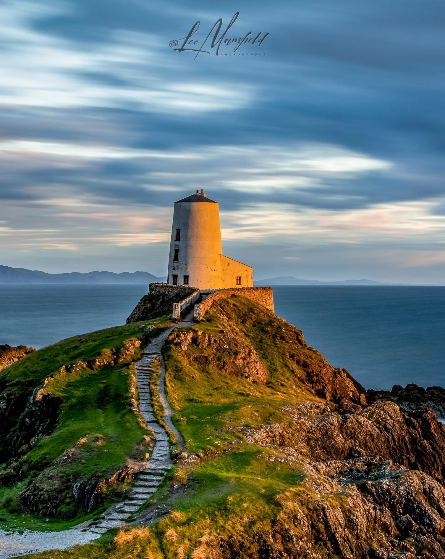 Tŵr Mawr Lighthouse, Llanddwyn on Anglesey Portrait