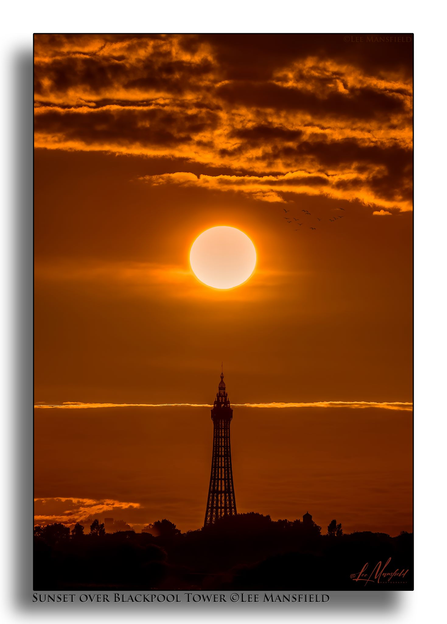 Blackpool Tower - Sunset