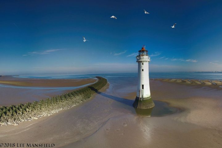 New Brighton Lighthouse or Perch Rock Lighthouse