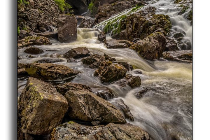 Ogwen Falls (portrait version)