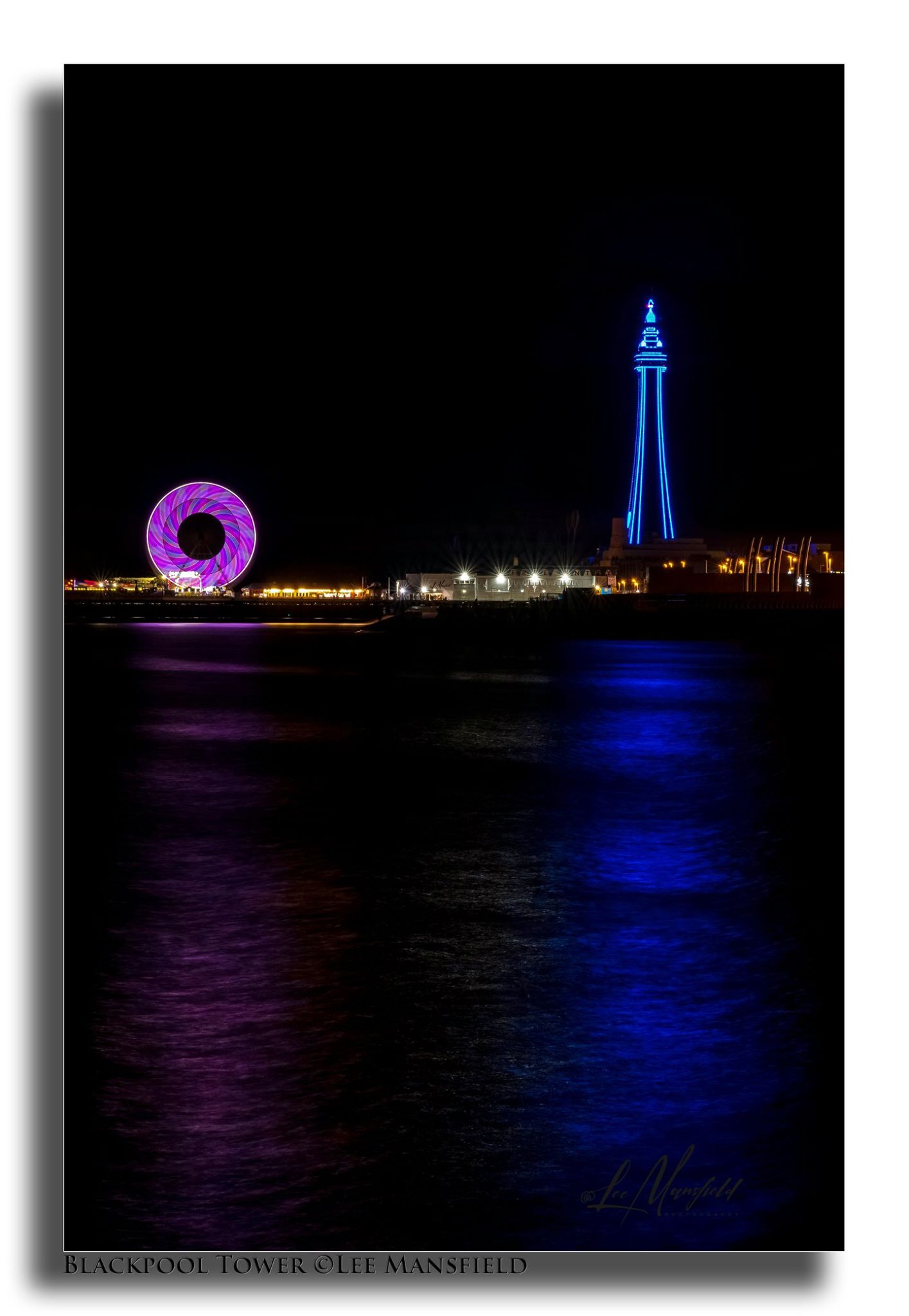 Blackpool Tower - illuminated