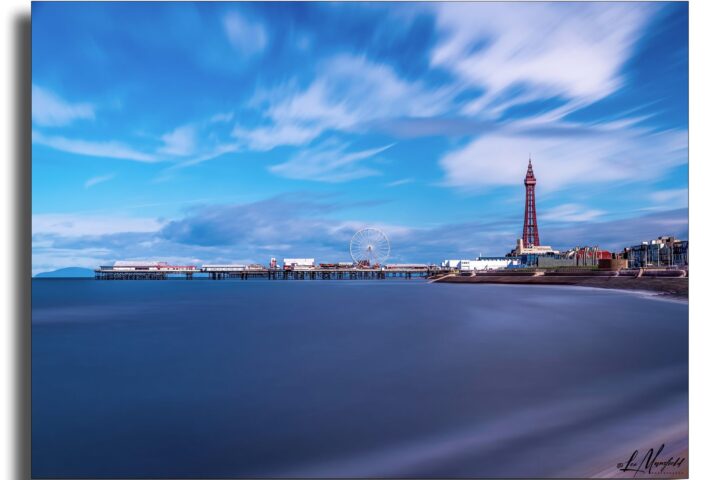 Blackpool Tower - long exposure landscape version