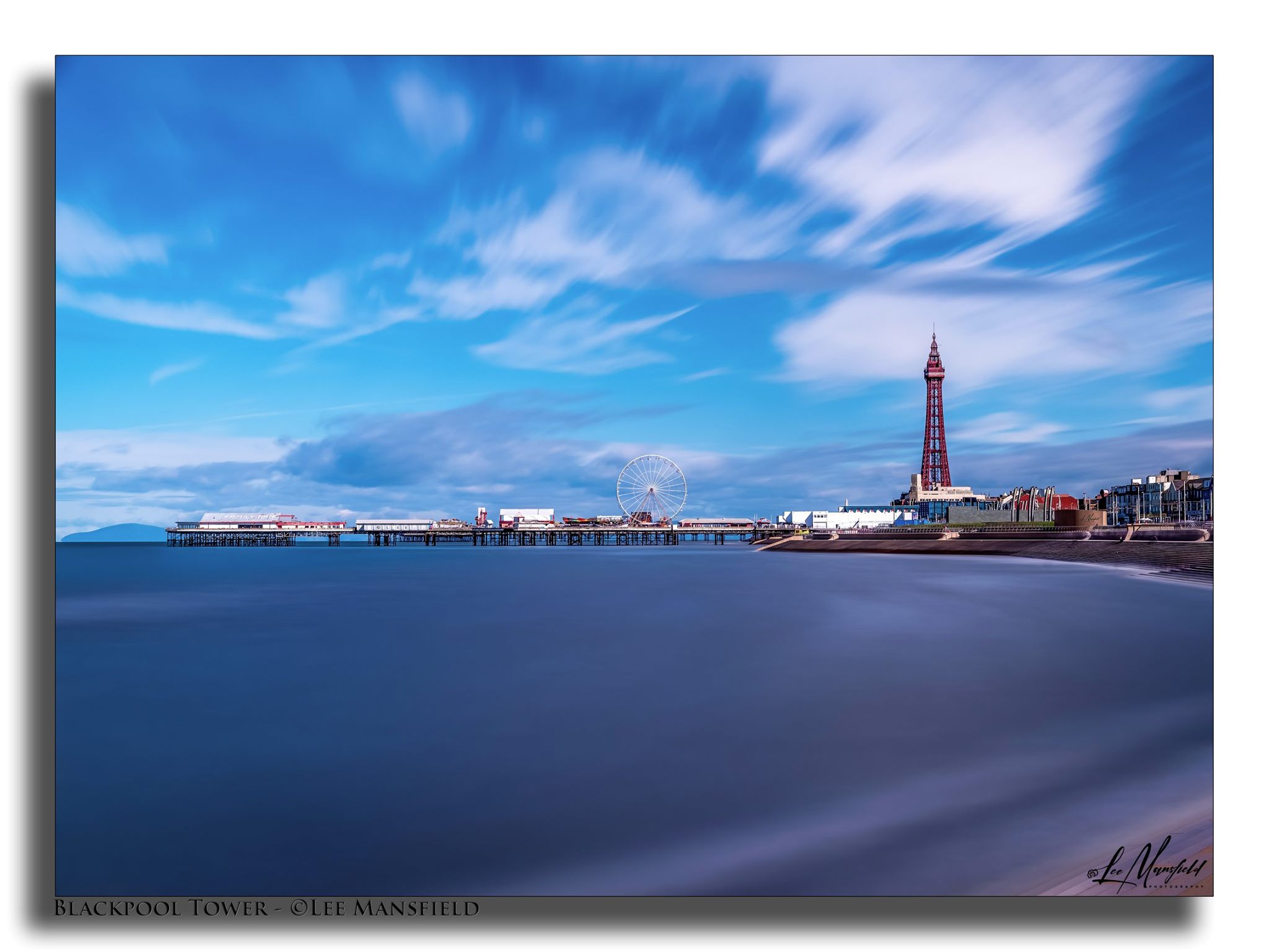 Blackpool Tower - long exposure landscape version