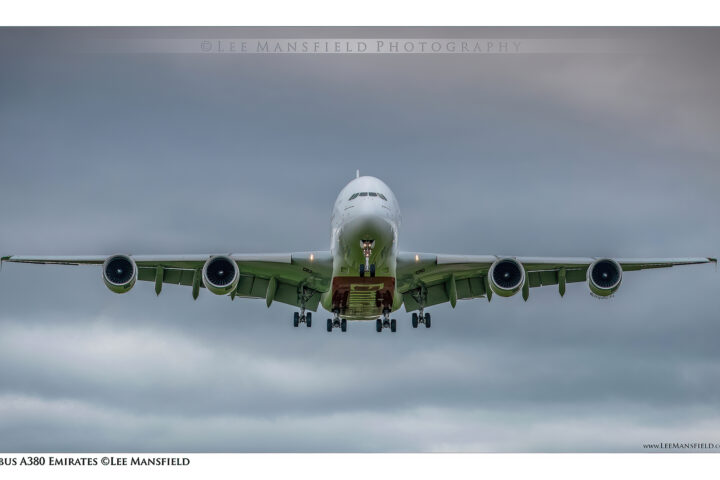Emirates Airbus A380 - Lee Mansfield
