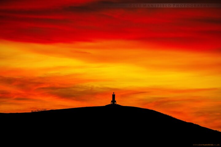 Darwen Tower Sunset - Lee Mansfield